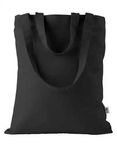 Econscious Ec8003 Organic Cotton Twill Go Forth Tote - Black