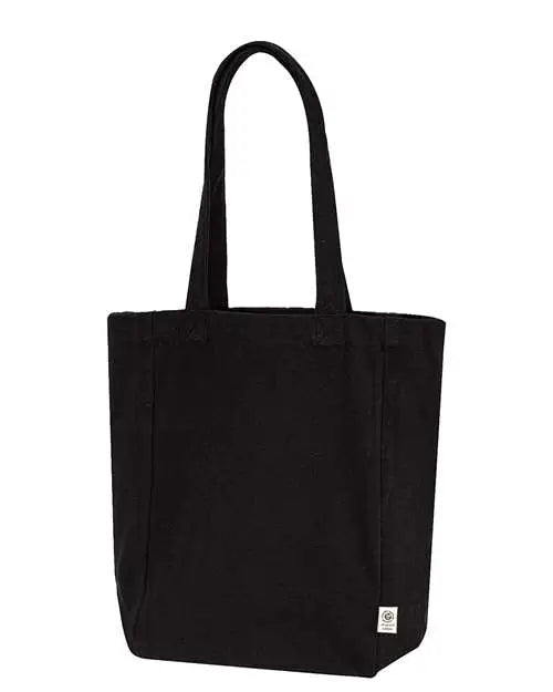 Econscious Ec8201 Reclaimist Bookish Tote - Black - Black / one Size Fits Most