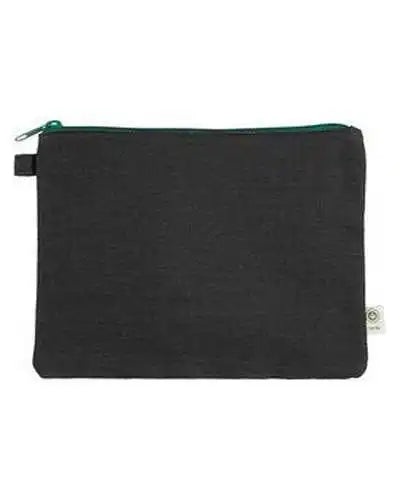 Econscious Ec8402 Hemp Pouch - Black Kelly