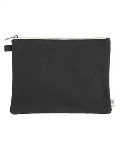 Econscious Ec8402 Hemp Pouch - Black Natural