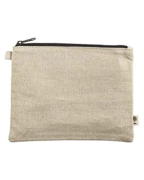 Econscious Ec8402 Hemp Pouch - Natural Black - one Size Fits Most