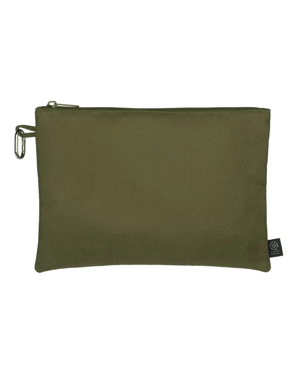 Econscious Ec8709 Grove Go-go Pouch with Carabiner - Olive - one Size Fits Most