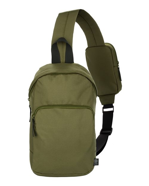 Econscious Ec8710 Grove Sling Bag - Olive - Olive / one Size Fits Most