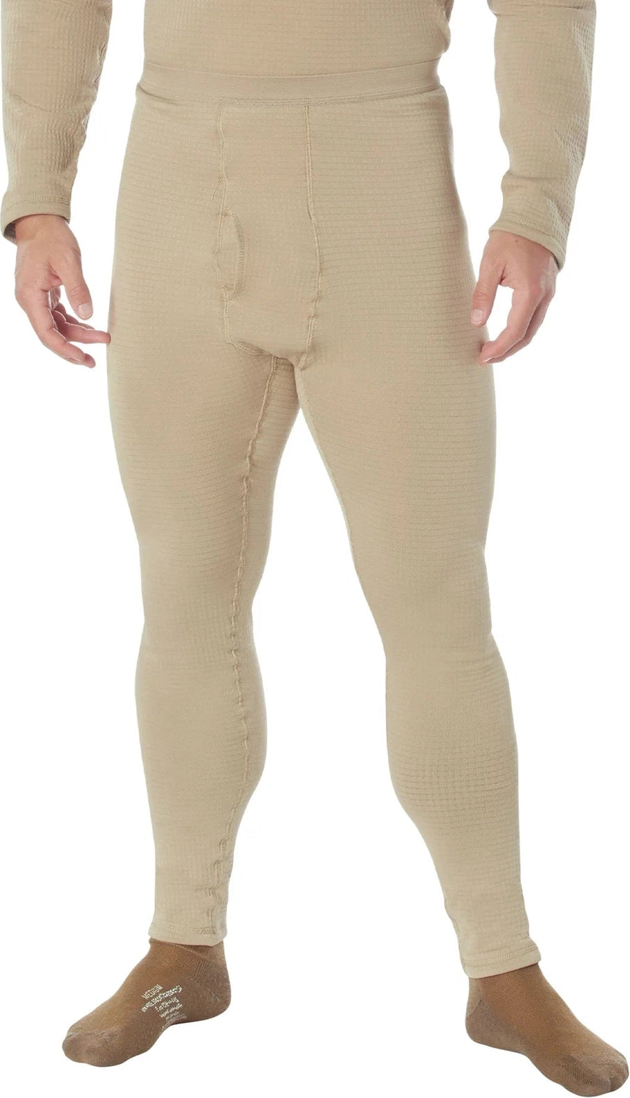 Ecwcs Gen Iii Mid-weight Underwear Bottoms (level Ii) - Desert Sand / s