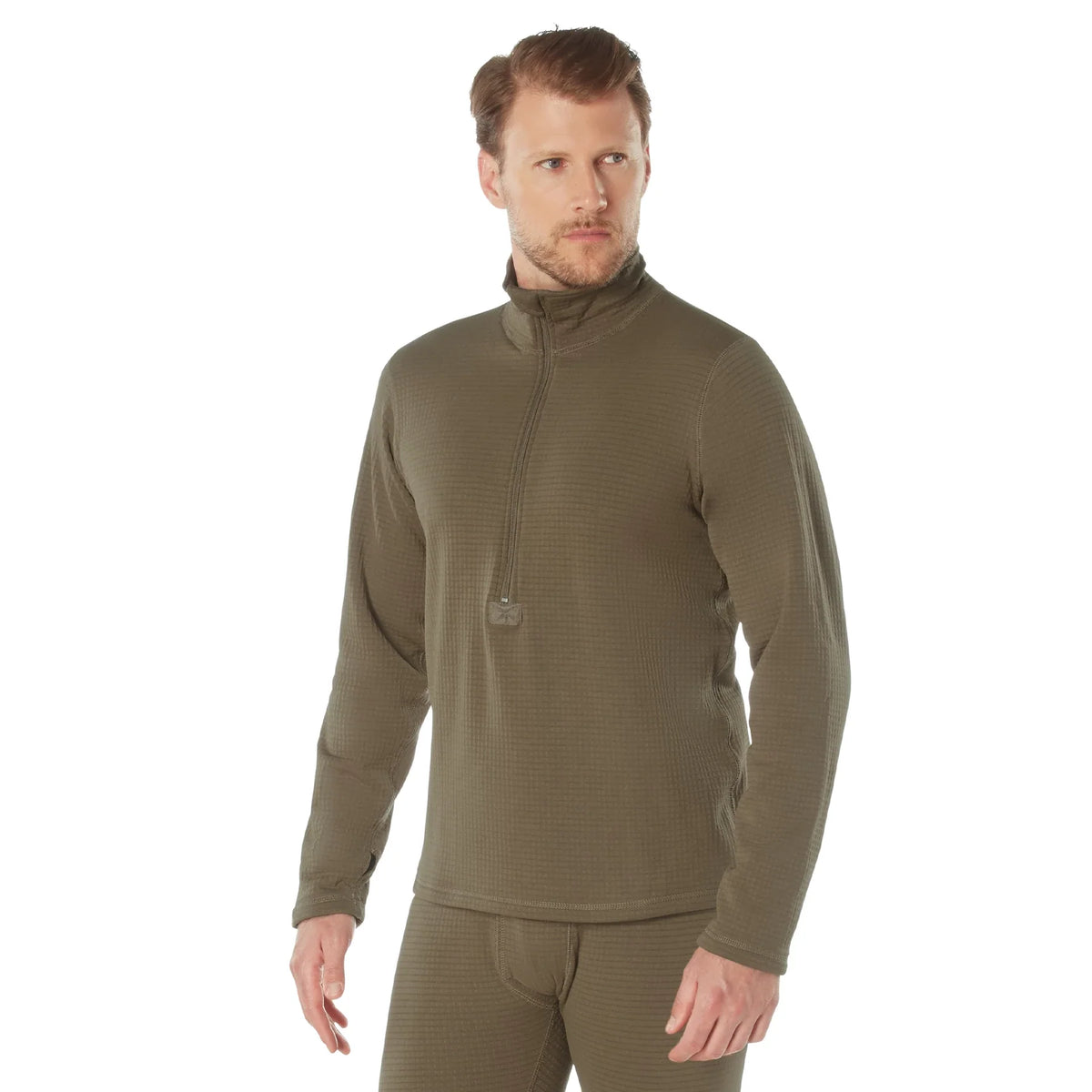 Ecwcs Gen Iii Mid-weight Underwear Top (level Ii) - Ar 670-1 Coyote Brown / s