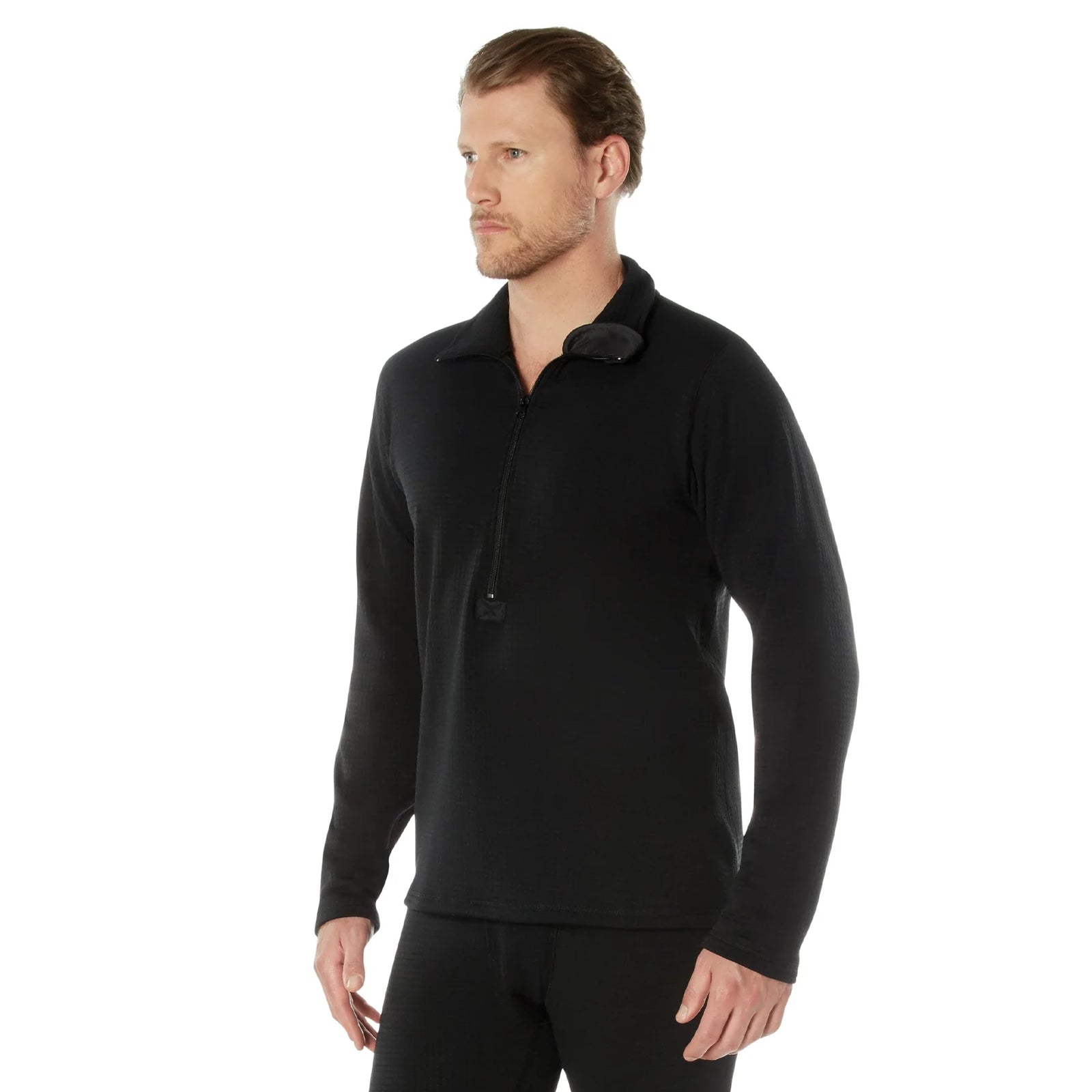 Ecwcs Gen Iii Mid-weight Underwear Top (level Ii) - Black / s