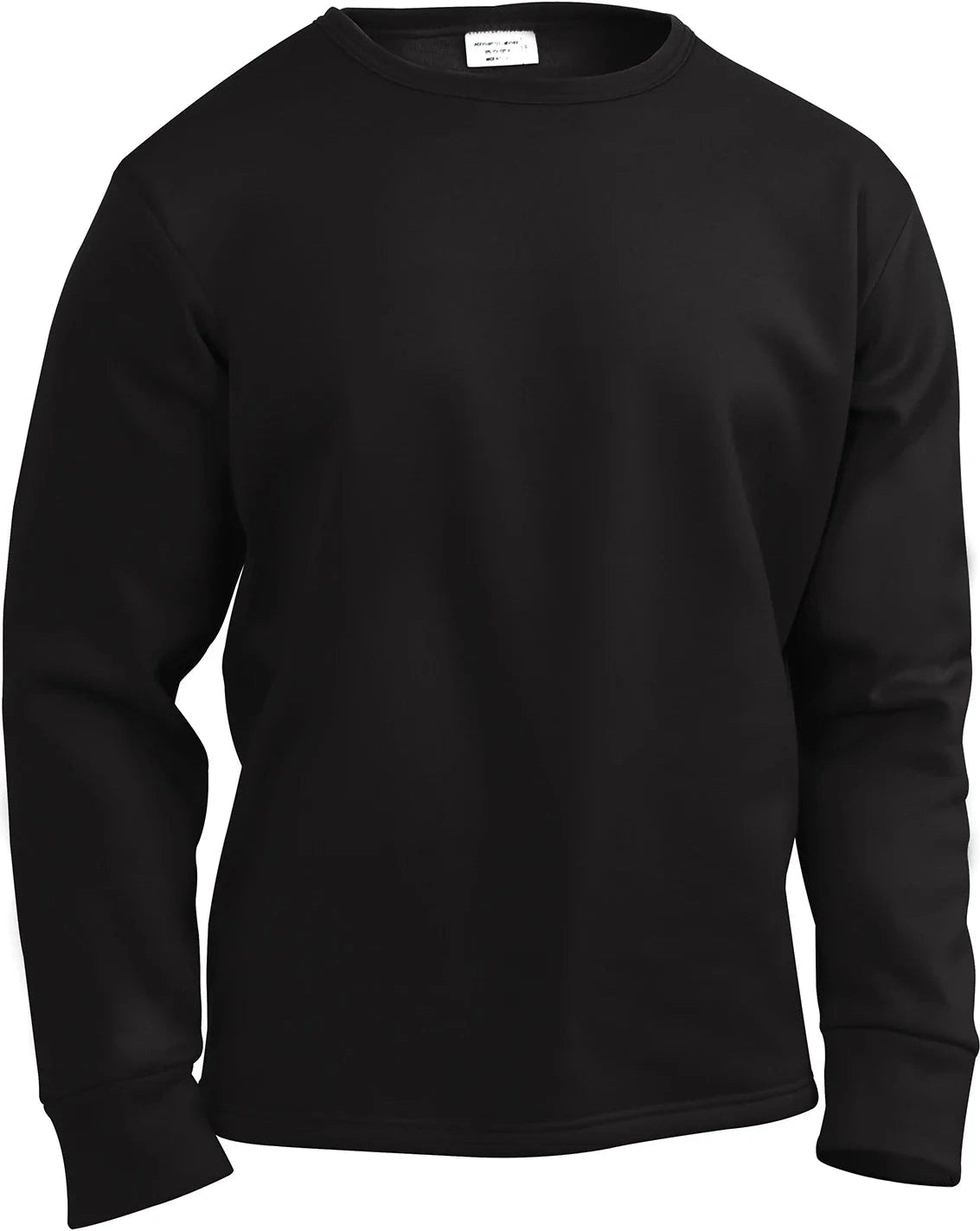 Ecwcs Poly Crew Neck Top - Black / 3xl