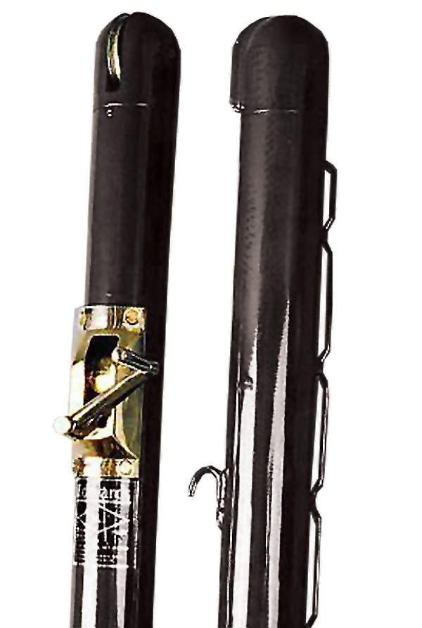 Edwards 2 7/8’’ Classic Round Net Posts (black) - Blk / Os