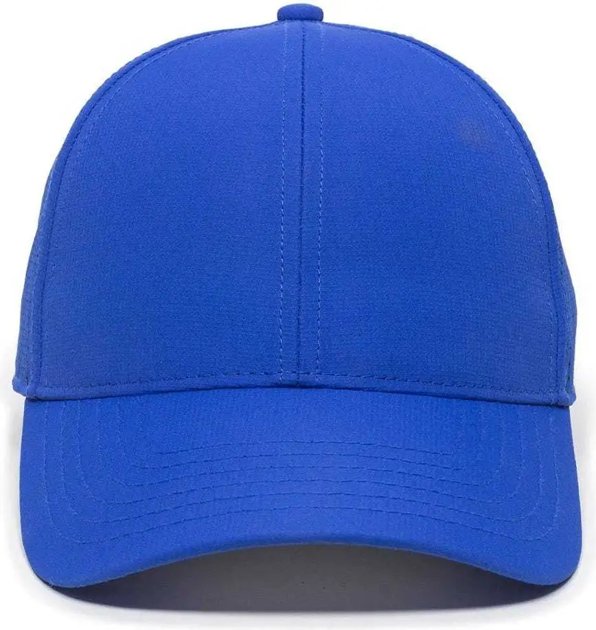 Oc Sports Oc803 Adjustable Mesh Back Solid Color Cap - Royal - 6 7/8’’ - 7 1/2’’