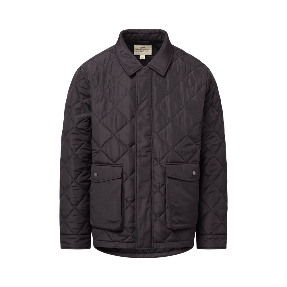 MV Sport 27713 Weatherproof Vintage Diamond Quilted Jacket - Black Front