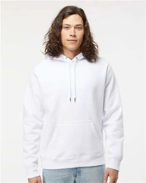 Independent Trading Co. Ind5000p Legend - Premium Heavyweight Cross-grain Hooded Sweatshirt - White