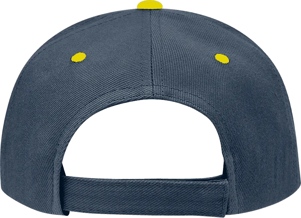 Decky 2003 Sandwich Visor Baseball Cap - Navy Gold - one Size Fits Most