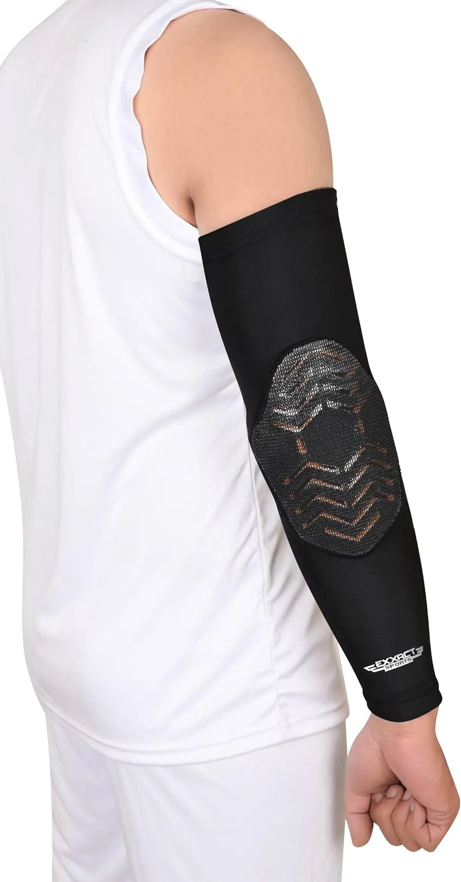 Elbow Pad Mens & Boys Compression Arm Sleeve 1 Pair (adult)