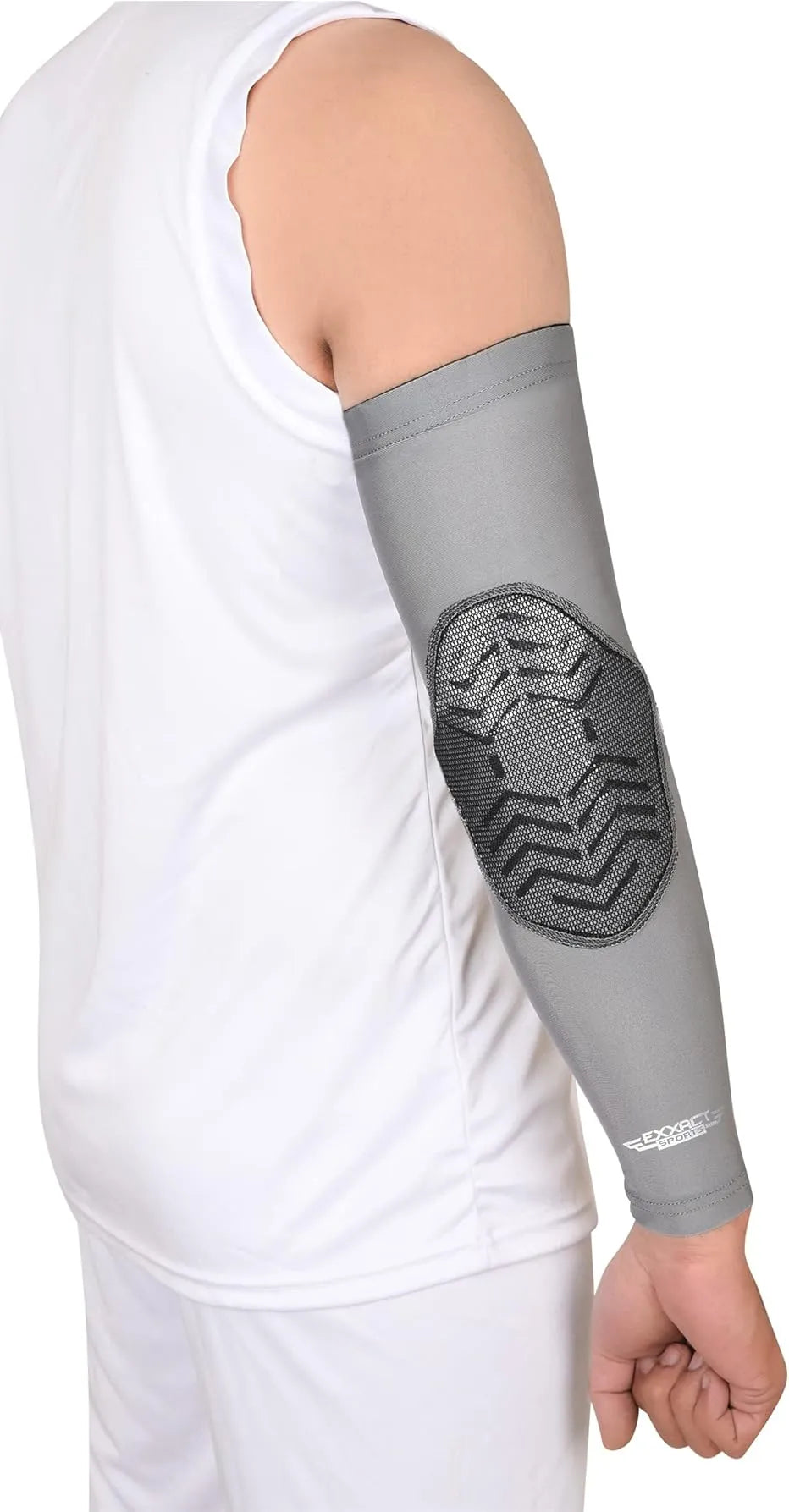 Elbow Pad Mens & Boys Compression Arm Sleeve 1 Pair (youth)