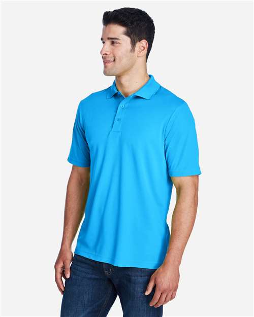 Electric Blue Men&#39;s Origin Performance Piqué Polo - 88181