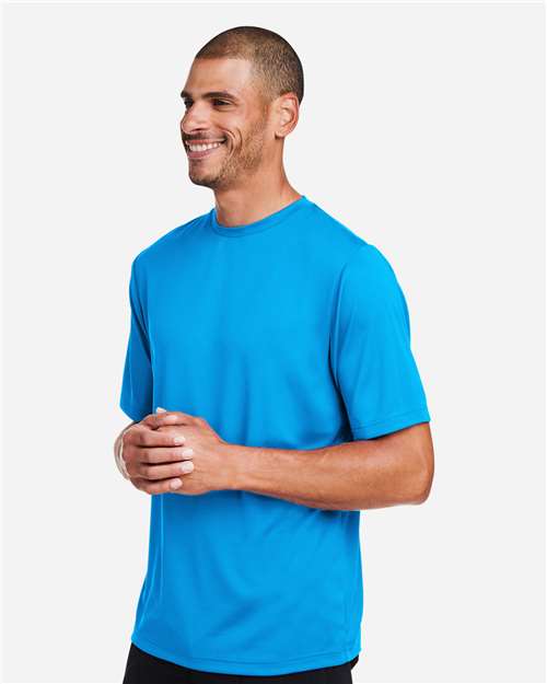 Electric Blue Men's Zone Performance Mesh T-Shirt - TT15