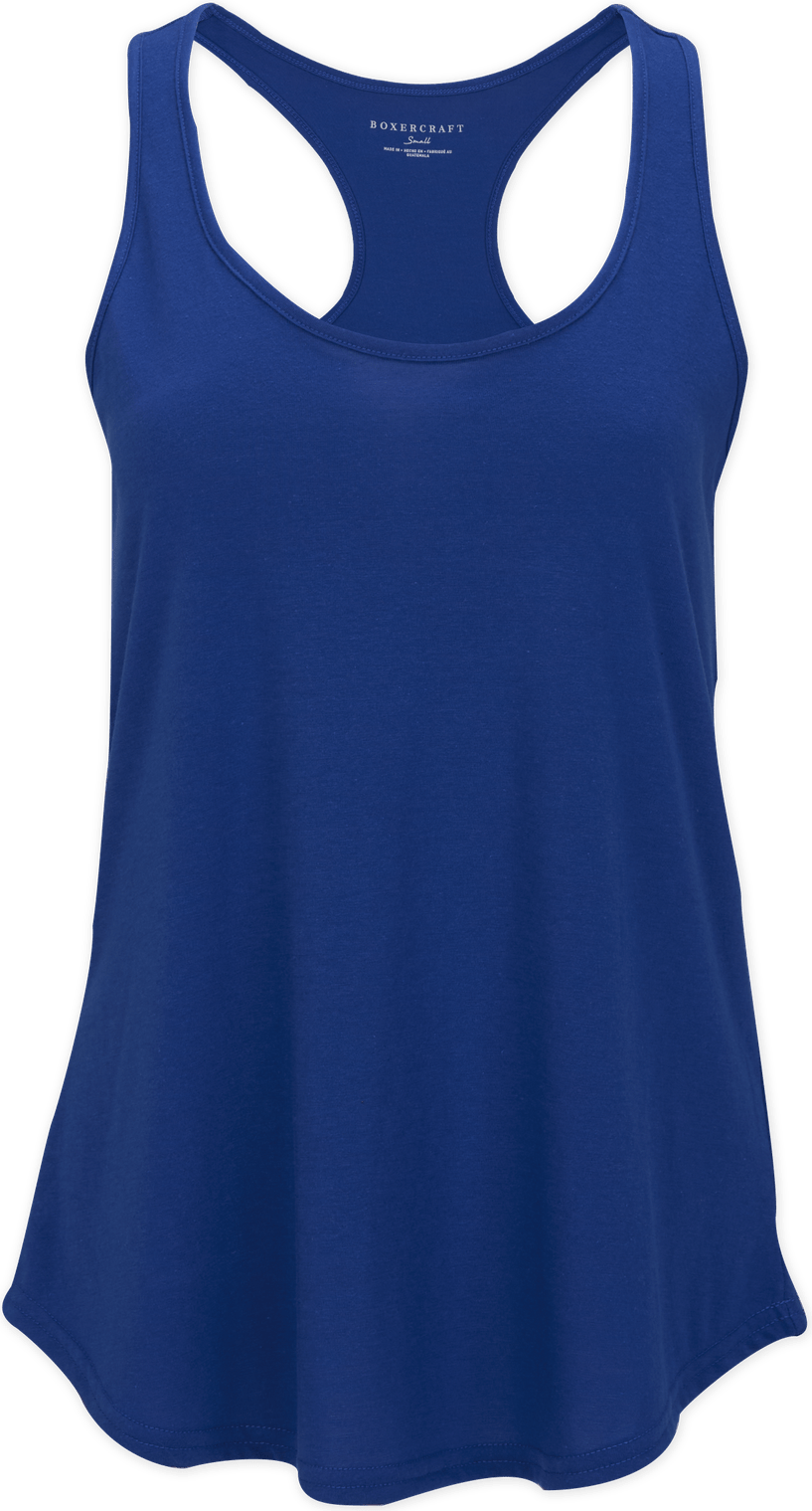 ELECTRIC ROYAL BOXERCRAFT ESSENTIAL RACERBACK TANK T90  grouped