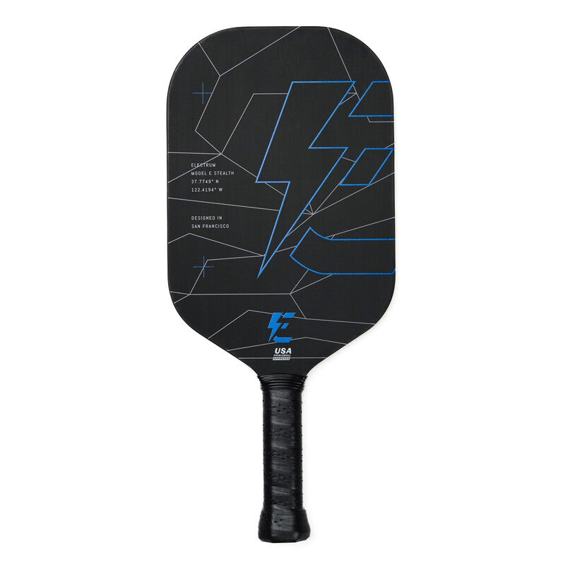 Electrum Model e Stealth Pickleball Paddle - Blk / Os