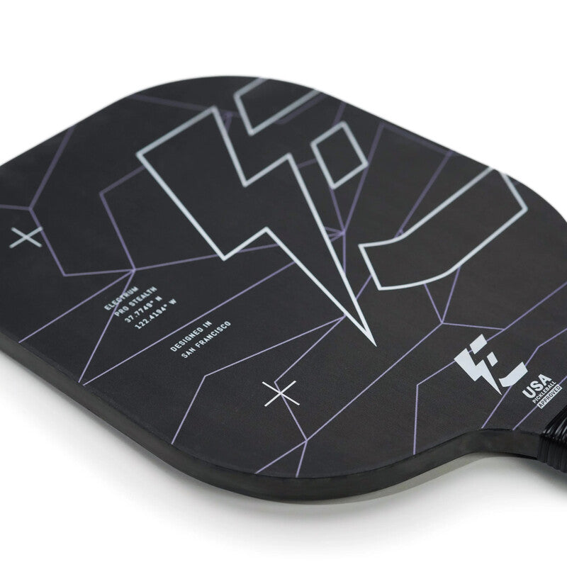 Electrum Pro Stealth Pickleball Paddle - Blk / Os