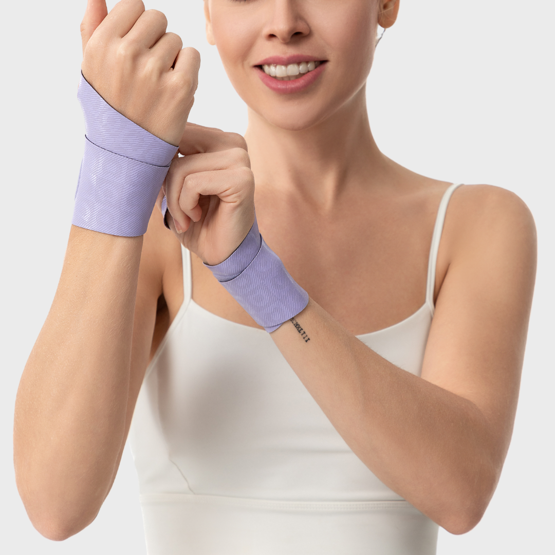Elitezone Wrist Brace - Classic Version / Purple / Pair