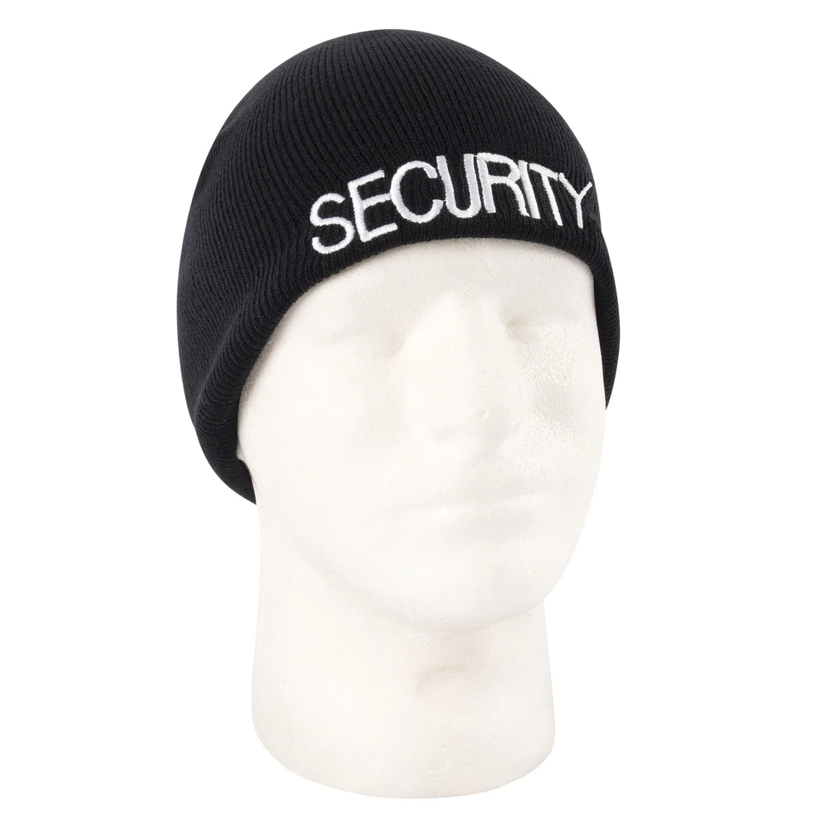 Embroidered Security Acrylic Skull Cap