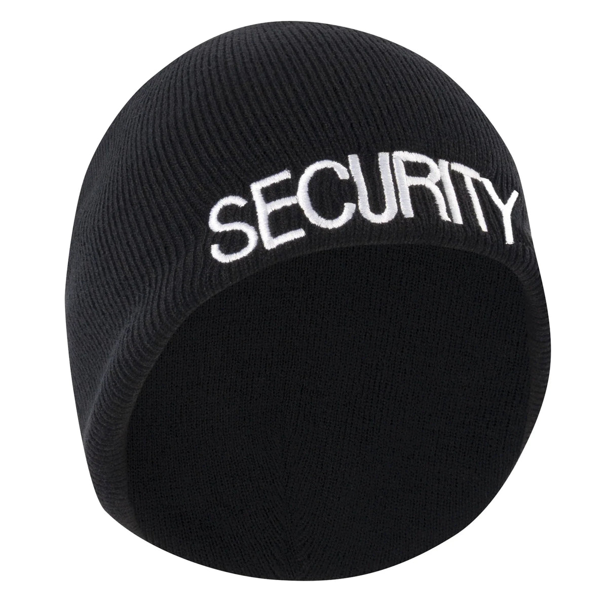 Embroidered Security Acrylic Skull Cap