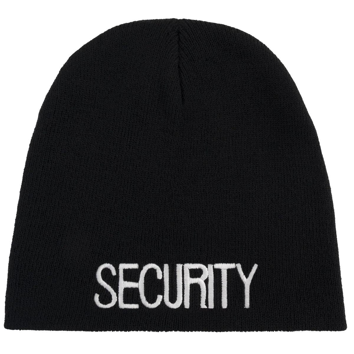 Embroidered Security Acrylic Skull Cap