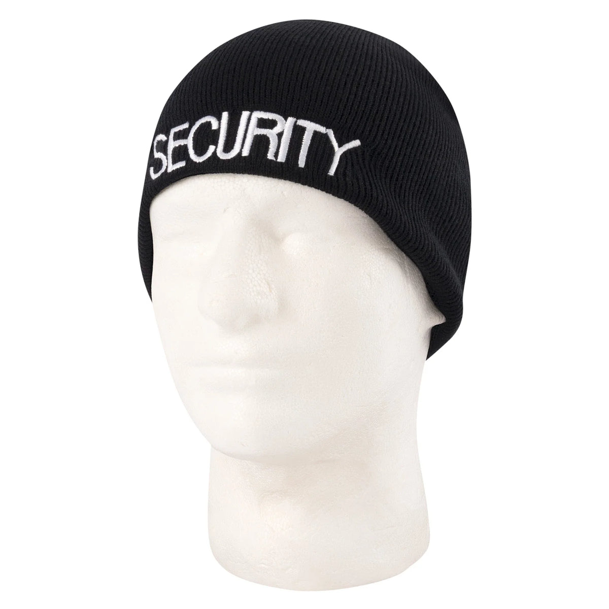 Embroidered Security Acrylic Skull Cap