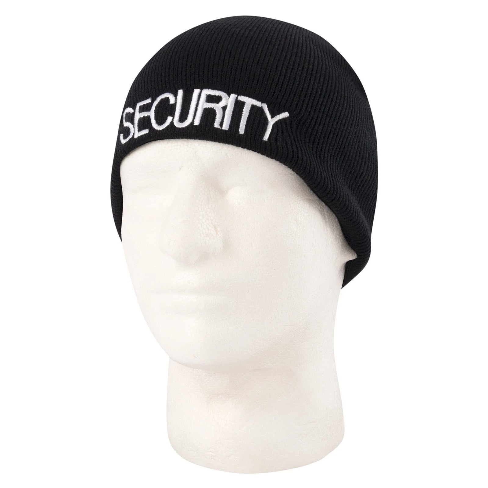 Embroidered Security Acrylic Skull Cap