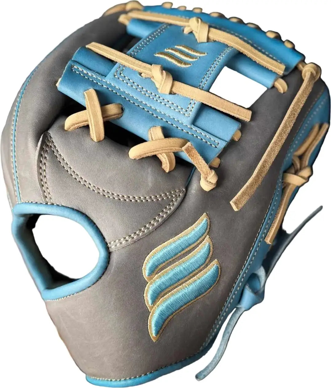 Emery 1417 Summit 11.50’’ Infield Glove - Gray Carolina Blue - Right Throw