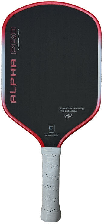 Engage Alpha Pro 16mm Pickleball Paddle - Red Flare