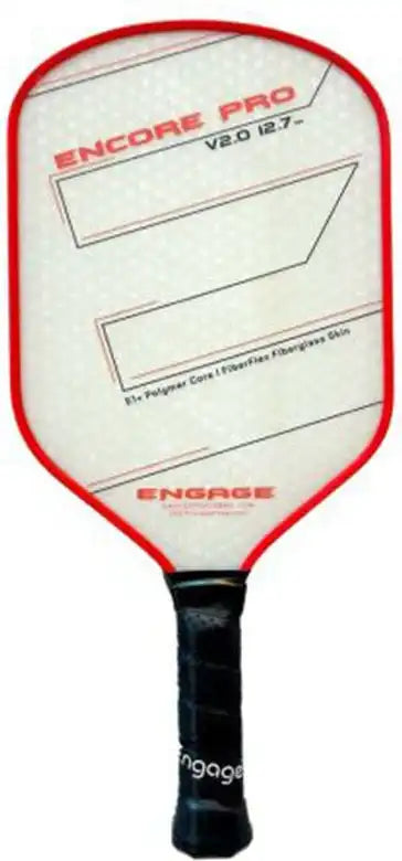 Engage Encore Pro V2.0 12.7 Pickleball Paddle - Crimson Red