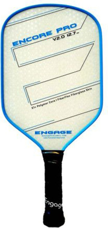 Engage Encore Pro V2.0 12.7 Pickleball Paddle - Sky Blue - HIT a Double