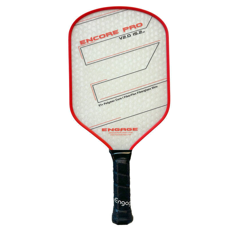 Engage Encore Pro V2.0 15.2 Pickleball Paddle - Red / Os