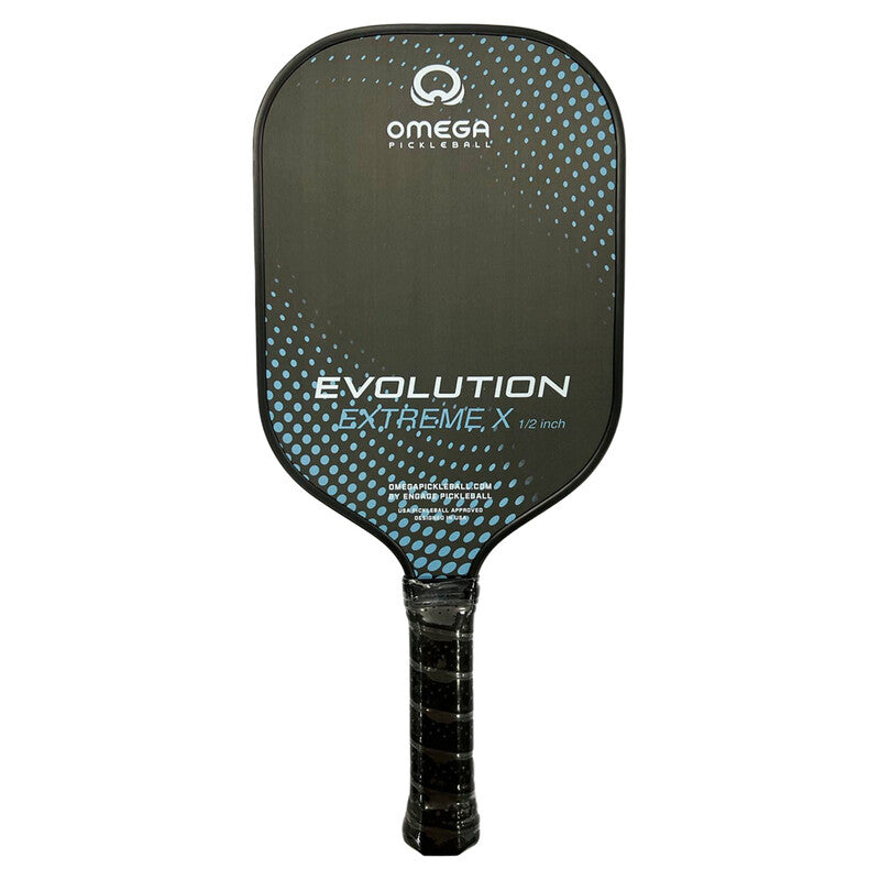 Engage Omega Evolution Extreme X Pickleball Paddle 13mm - Black - HIT a Double