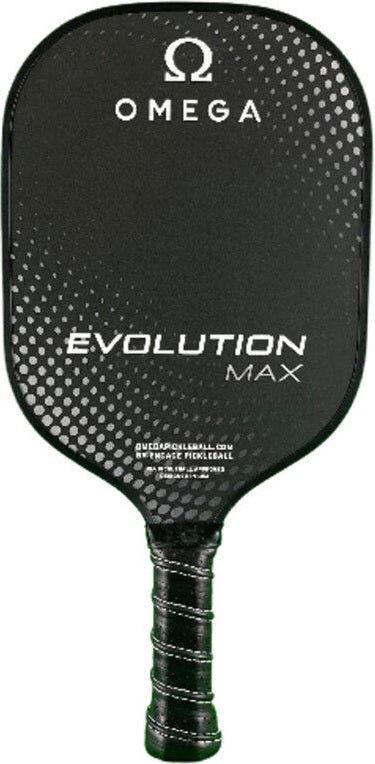 Engage Omega Evolution Max Pickleball Paddle - Black - HIT a Double