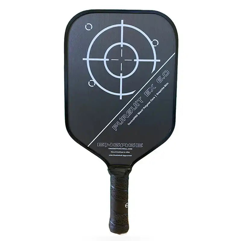 Engage Pursuit Ex 6.0 Lite Pickleball Paddle - Black White