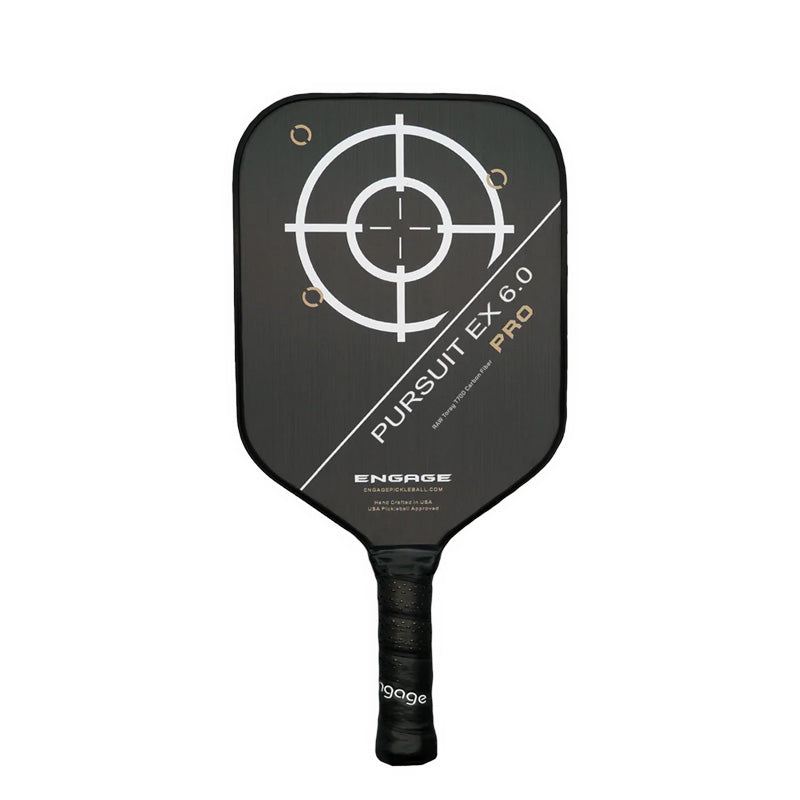 Engage Pursuit Pro Ex 6.0 Raw Carbon Fiber Pickleball Paddle