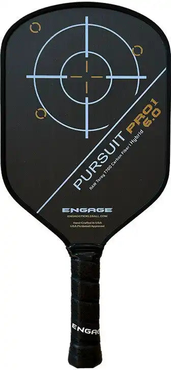 Engage Pursuit Pro1 6.0 Hybrid Pickleball Paddle - Arctic Gold