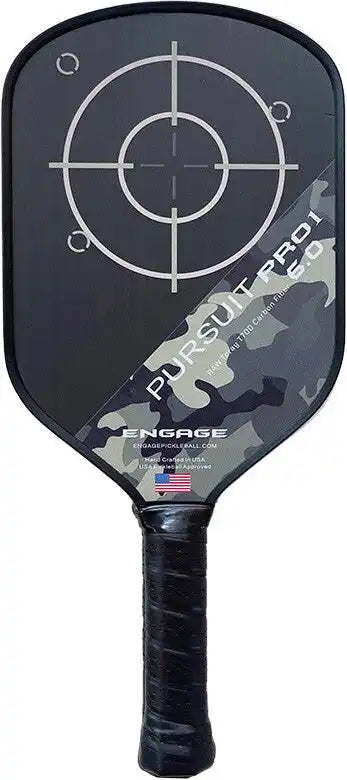 Engage Pursuit Pro1 Elongated 6.0 Pickleball Paddle - Camouflage