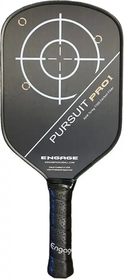Engage Pursuit Pro1 Elongated Pickleball Paddle - Arctic Gold