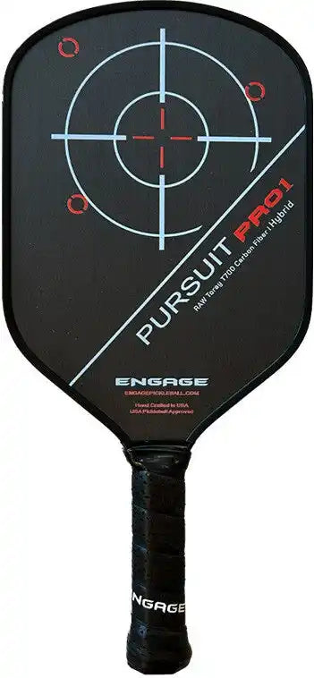 Engage Pursuit Pro1 Hybrid Pickleball Paddle - Fierce Red