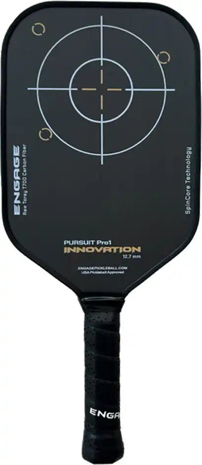 Engage Pursuit Pro1 Innovation 12.7mm Pickleball Paddle - Arctic Gold