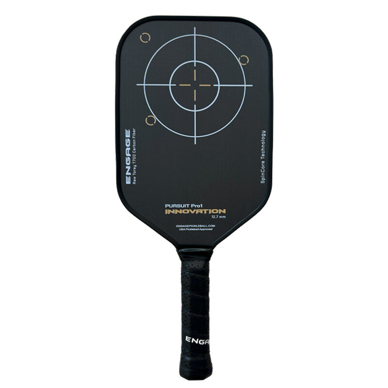 Engage Pursuit Pro1 Innovation 12.7mm Pickleball Paddle (carbon Sky) - Bk/gd / Os