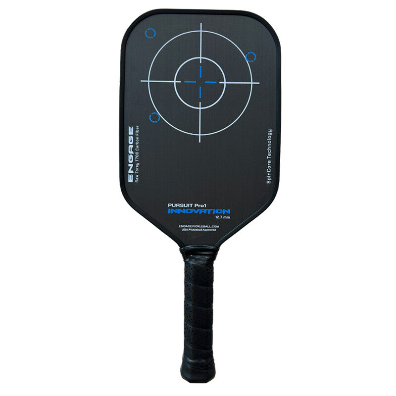 Engage Pursuit Pro1 Innovation 12.7mm Pickleball Paddle (carbon Sky) - Bk/bl / Os