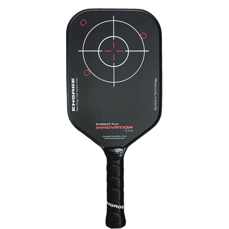 Engage Pursuit Pro1 Innovation 12.7mm Pickleball Paddle (carbon Sky) - Bk/rd / Os
