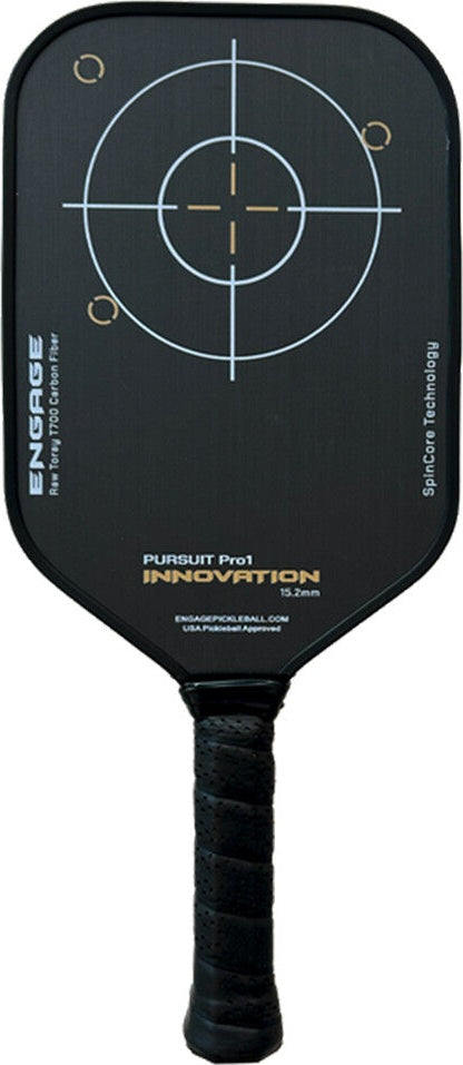 Engage Pursuit Pro1 Innovation 15.2mm Pickleball Paddle - Arctic Gold