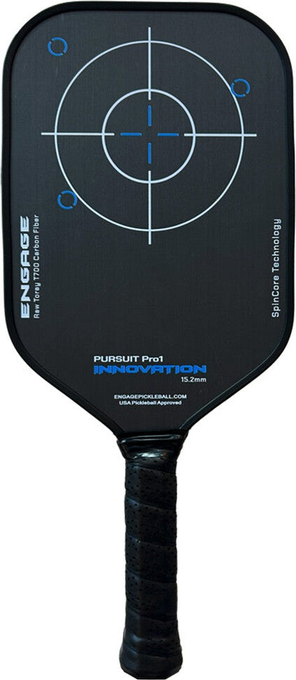 Engage Pursuit Pro1 Innovation 15.2mm Pickleball Paddle - Carbon Sky