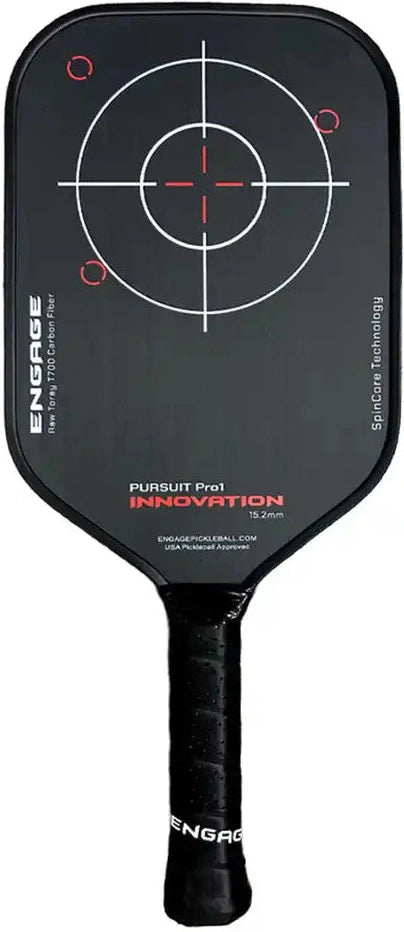 Engage Pursuit Pro1 Innovation 15.2mm Pickleball Paddle - Fierce Red