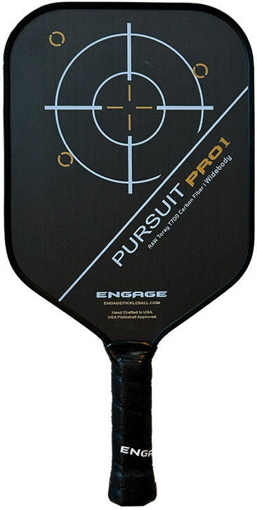 Engage Pursuit Pro1 Widebody Pickleball Paddle - Arctic Gold
